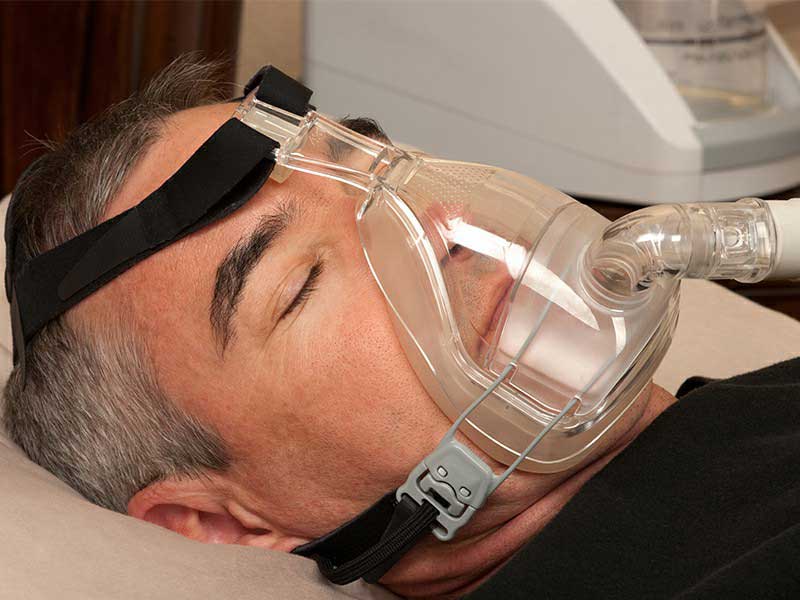 เครื่องช่วยหายใจ CPAP รักษาอาการนอนกรน นอนกรนหยุดหายใจ หยุดหายใจขณะนอนหับ
