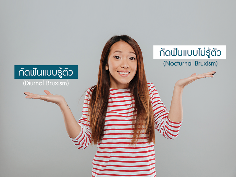 ประเภทการกัดฟัน