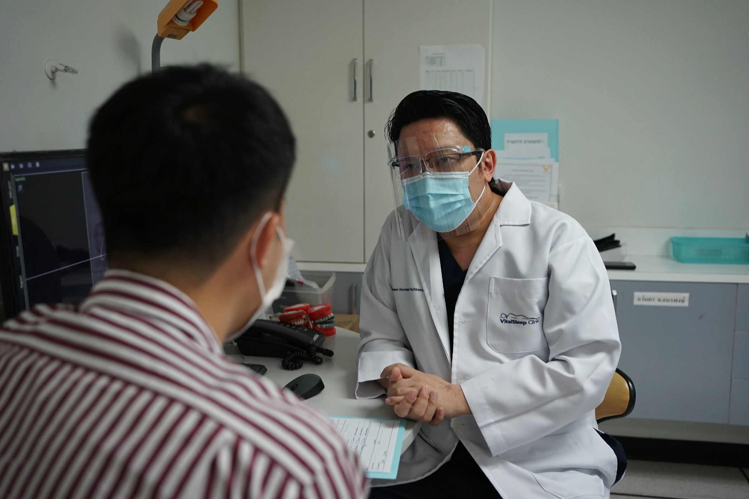 Sleep test นอนกรน cpap sleeping test แก้นอนกรน